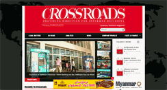 Desktop Screenshot of crossroadsmyanmar.com